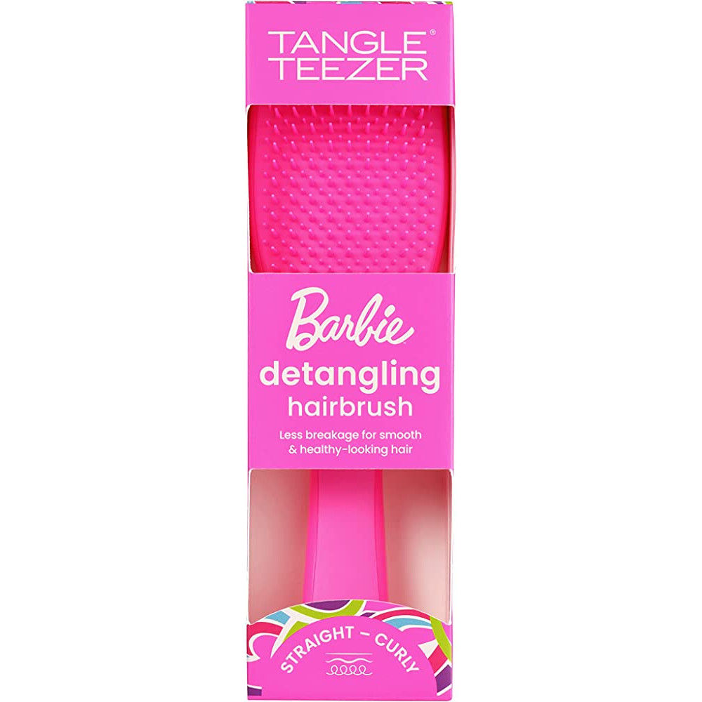 Щётка для волос (большая) - Tangle Teezer & Barbie The Wet Detangler Pink - Фото 1