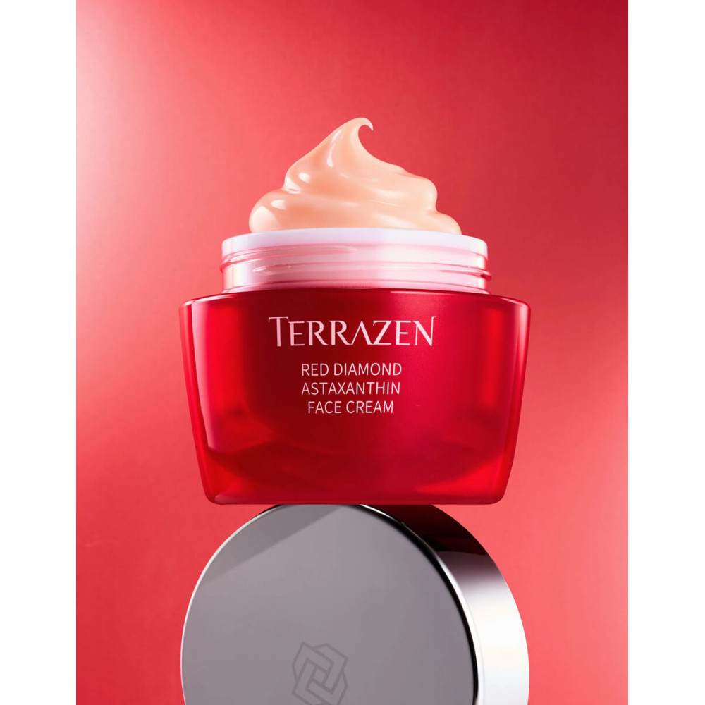 Крем з астаксантином - Terrazen Red Diamond Astaxanthin Face Cream фото 3