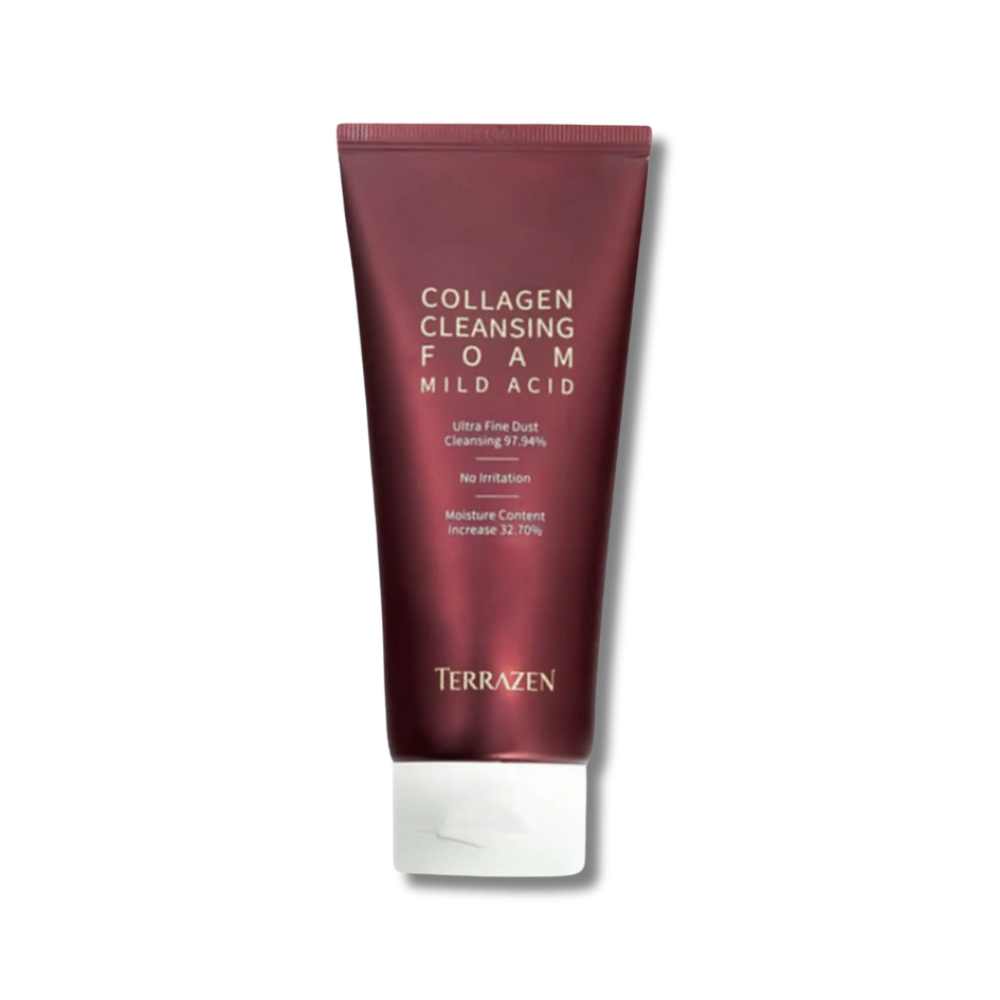 Пенка с коллагеном - Terrazen Collagen Cleansing Foam Mild Acid - Фото 1