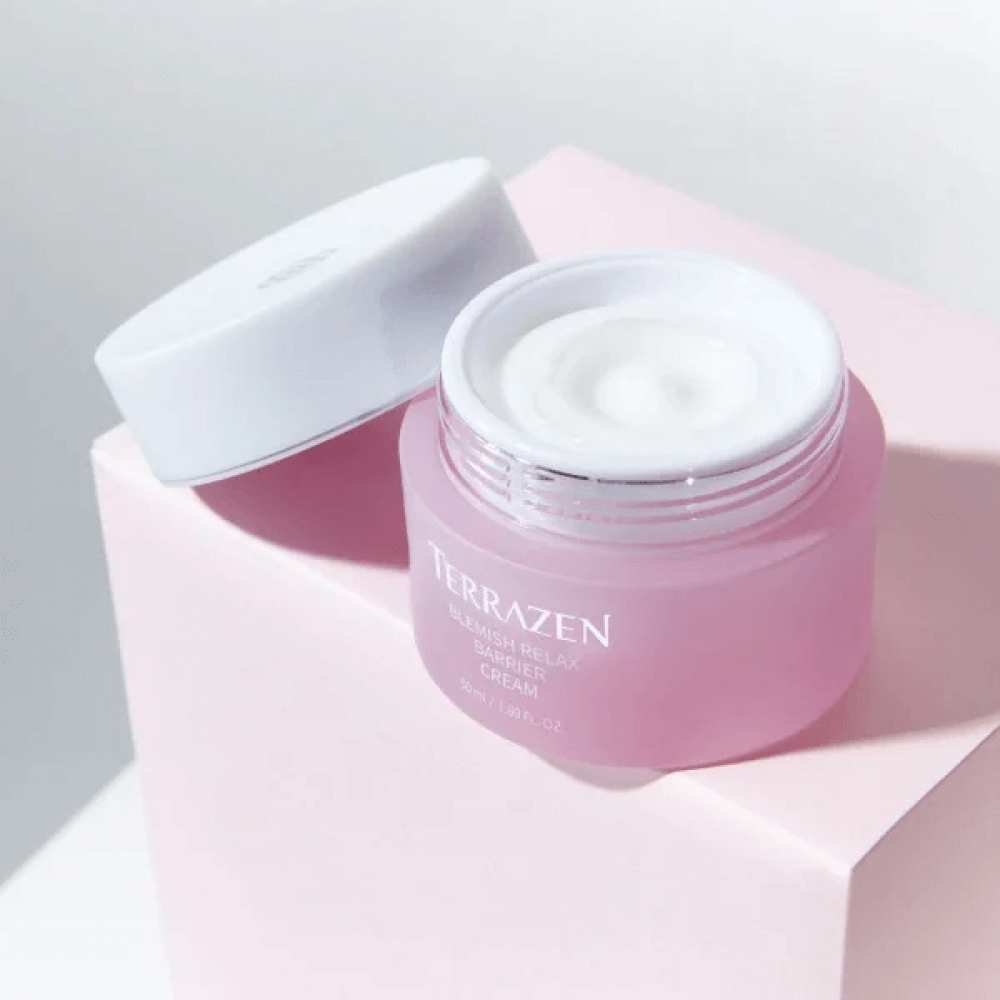 Захисний крем для чутливої шкіри обличчя - Terrazen Blemish Relax Barrier Cream фото 2