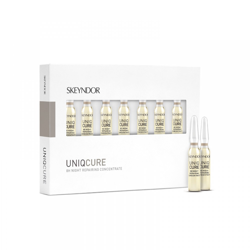  Активний відновлюючий нічний концентрат 8 годин - Skeyndor Uniqcure Bh night repairing concentrate - Фото 1