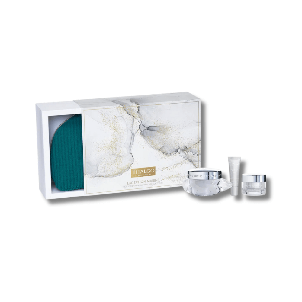 Набір відкриття "Ритуал відновлюючий щільність шкіри" - Thalgo Exception Marine Prestige Collection Set - Фото 1