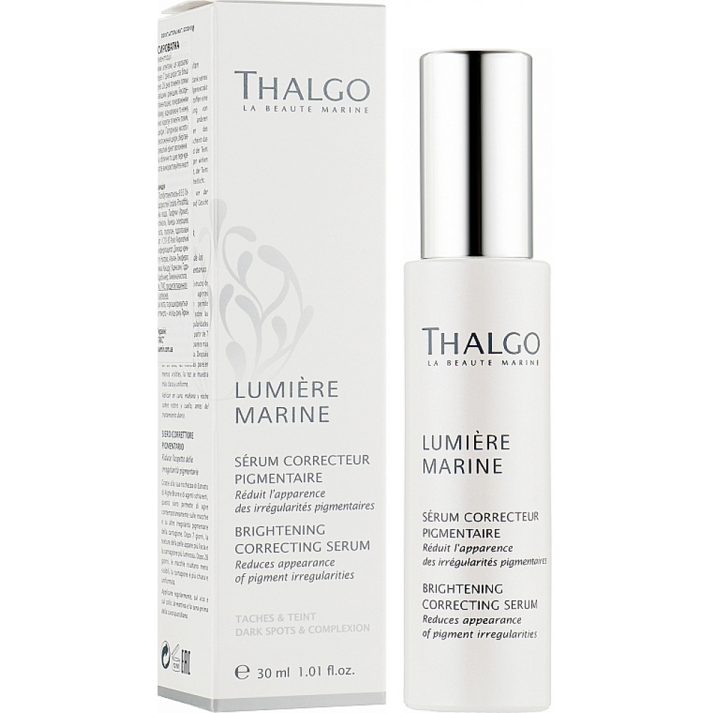 Освітлююча коригуюча сироватка - Thalgo Lumiere Marine Brightening Correcting Serum - Фото 1