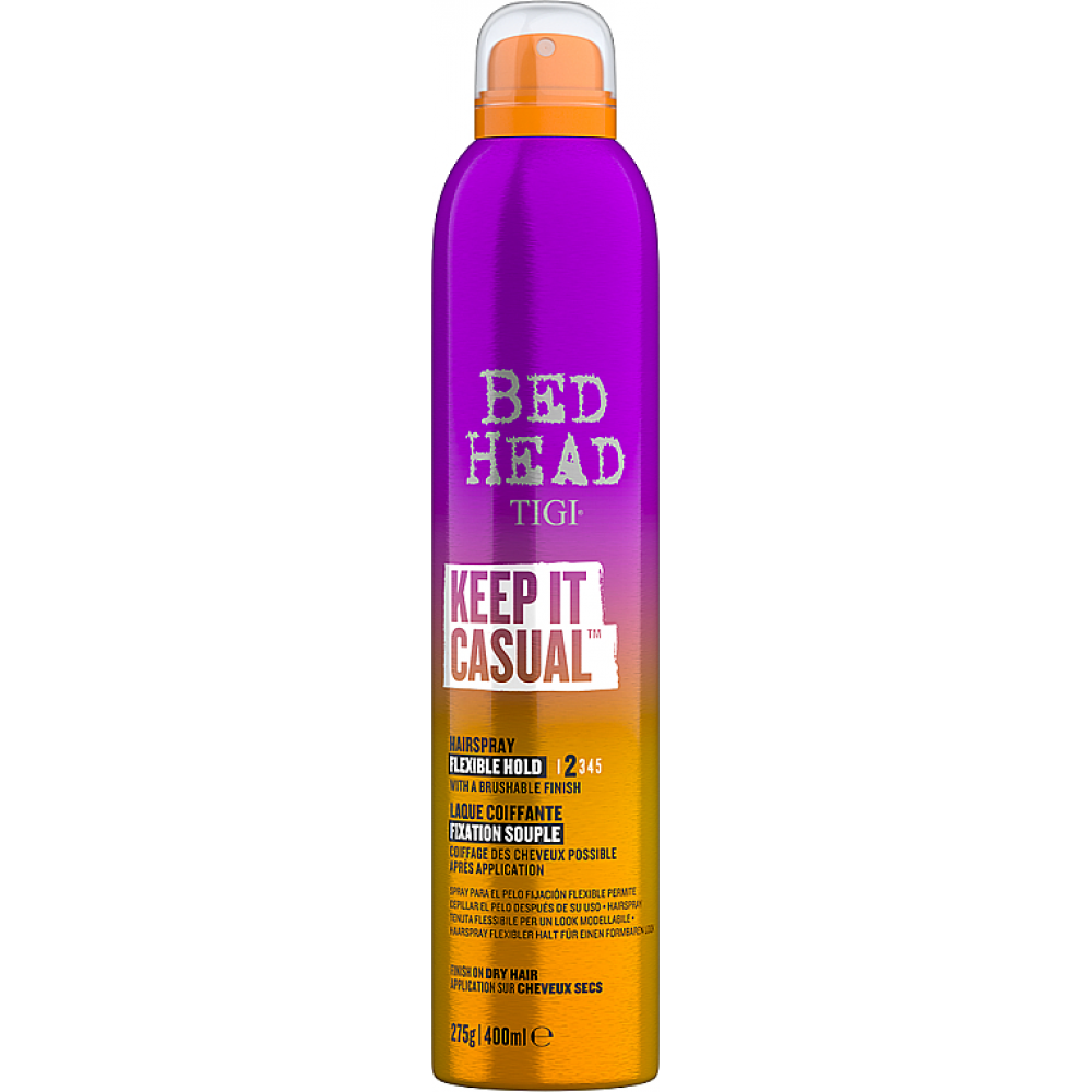 Лак средней фиксации - Tigi Bed Head Keep It Casual Hairspray - Фото 1