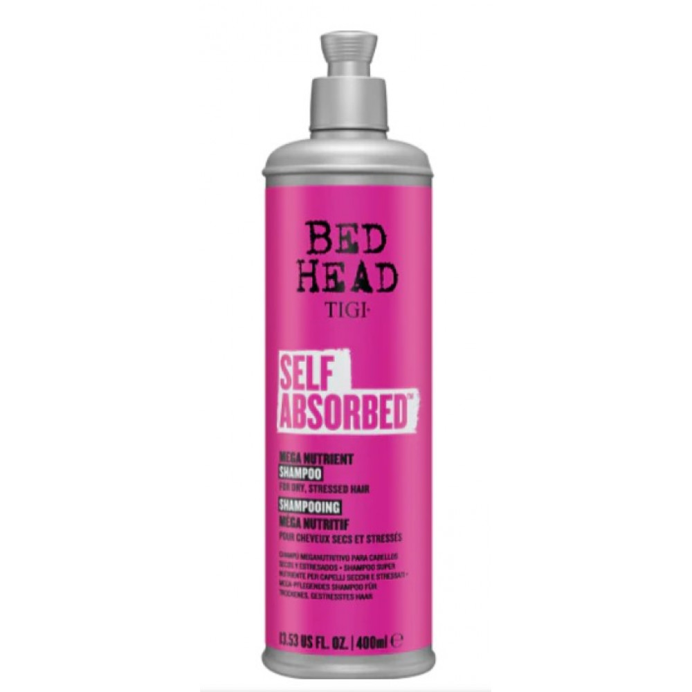 Питательный шампунь для ломких волос - Tigi Bed Head Self Absorbed Mega Nutrient Shampoo - Фото 1