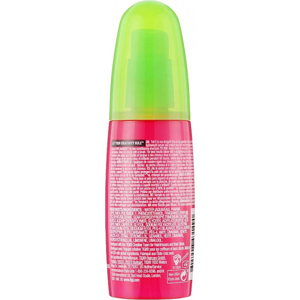 Сыворотка для выпрямления волос - Tigi Bed Head Straighten Out Anti Frizz Serum фото 2
