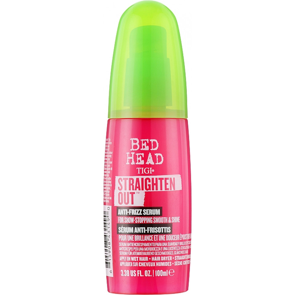 Сыворотка для выпрямления волос - Tigi Bed Head Straighten Out Anti Frizz Serum - Фото 1