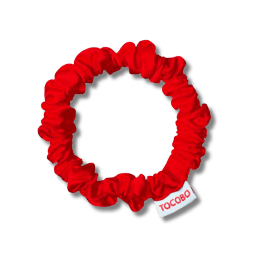 Оксамитова резинка для волосся червона - Tocobo Hair Scrunch Red