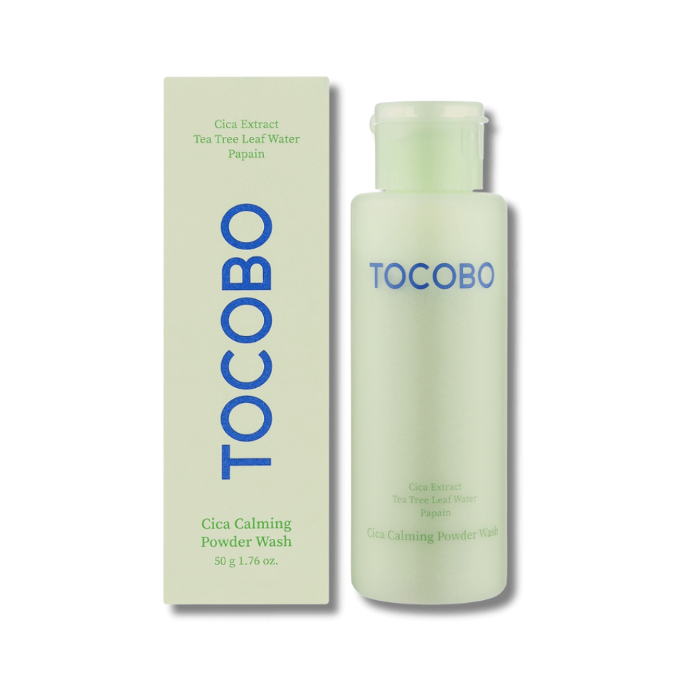 Ензимна пудра для глибокого очищення чутливої ​​шкіри - Tocobo Cica Calming Powder Wash - Фото 1