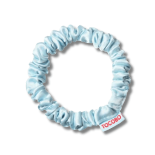 Бархатная резинка для волос нежно-голубая - Tocobo Hair Scrunch Skyblue фото