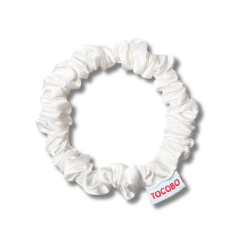 Оксамитова резинка для волосся біла - Tocobo Hair Scrunch White