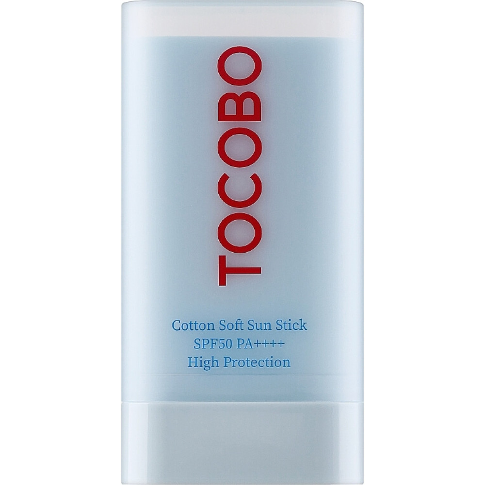 Сонцезахисний крем у стіку - Tocobo Cotton Soft Sun Stick SPF50+ PA++++ фото 2