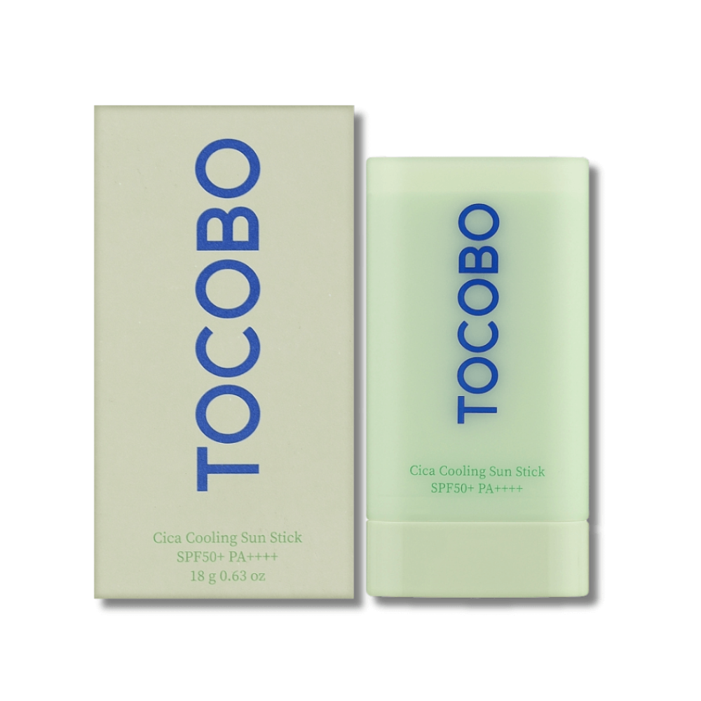 Солнцезащитный стик с охлаждающим эффектом - Tocobo Cica Cooling Sun Stick SPF50+/ PA + + + + - Фото 1