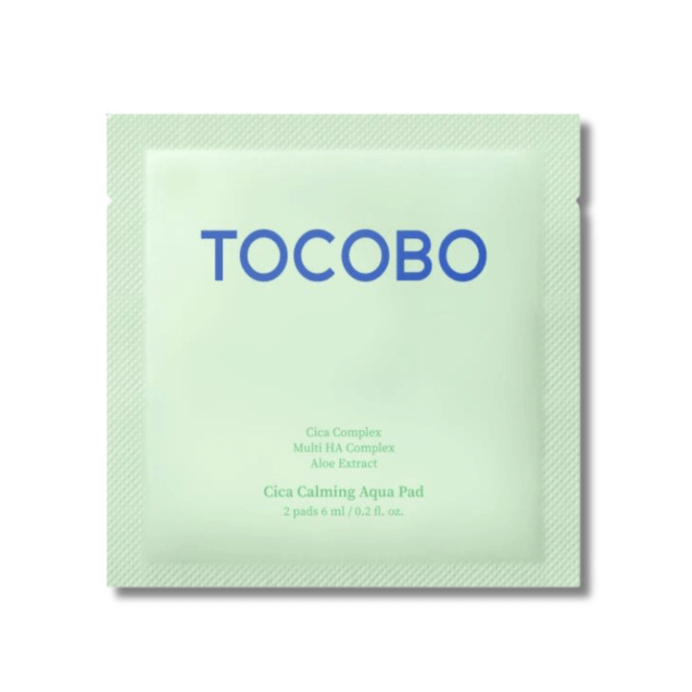 Успокаивающие тонер-пэды с центеллой - Tocobo Cica Calming Aqua Pad - Фото 1
