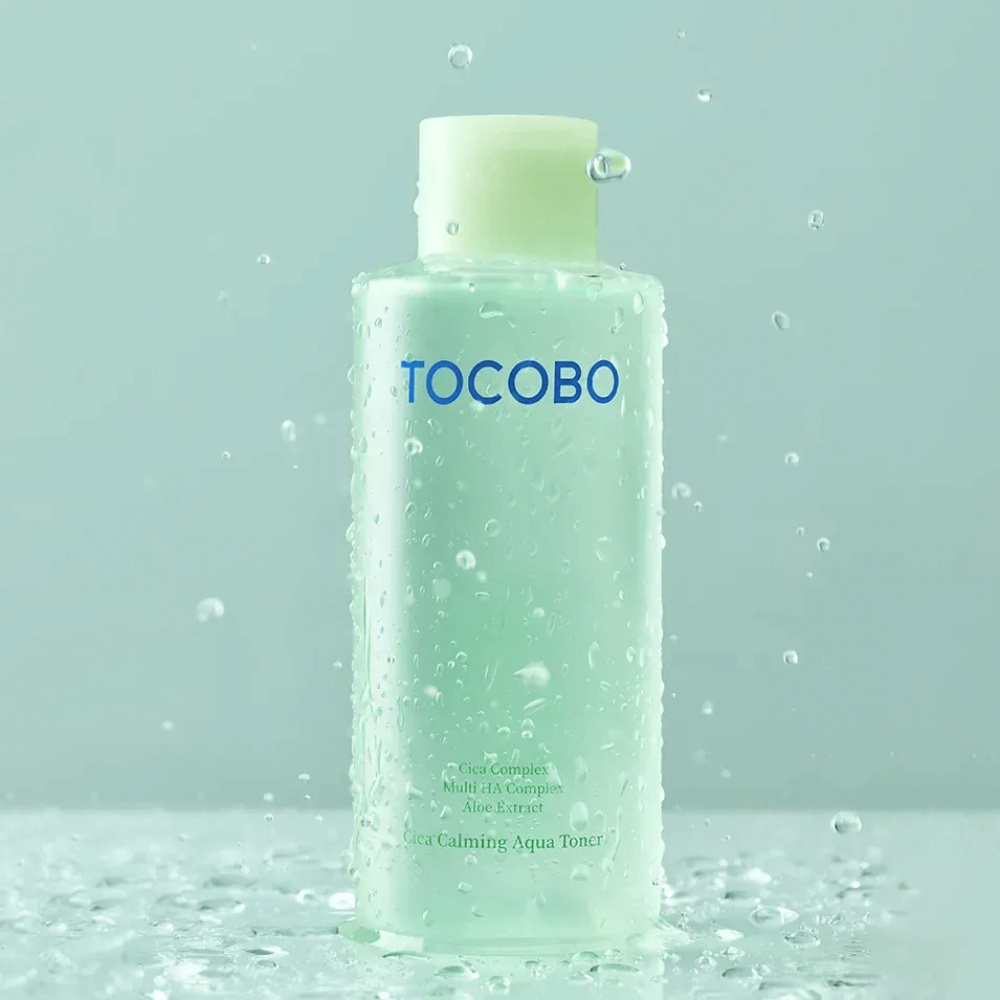Заспокійливий тонер для обличчя із центеллою - Tocobo Cica Calming Aqua Toner фото 4