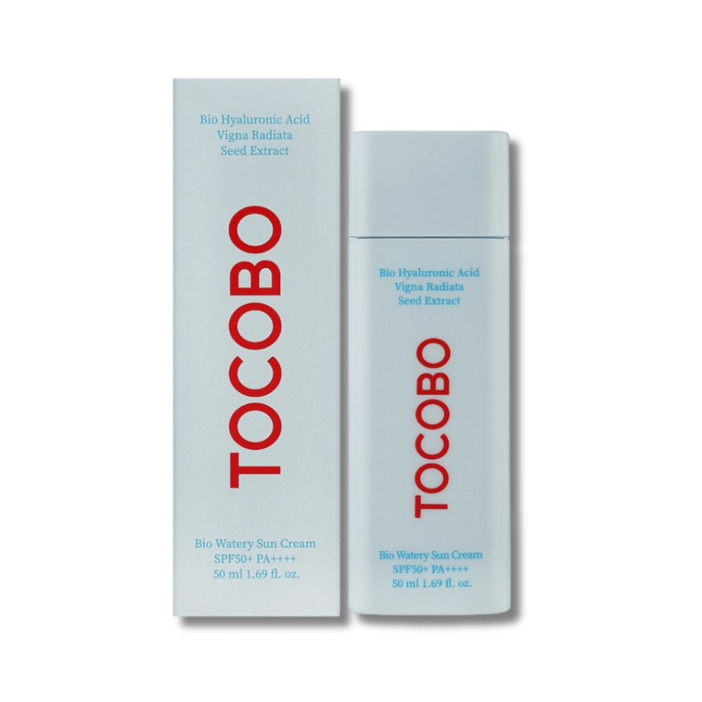 Увлажняющее солнцезащитное крем-молочко - Tocobo Bio Watery Sun Cream SPF50+ PA++++ - Фото 1