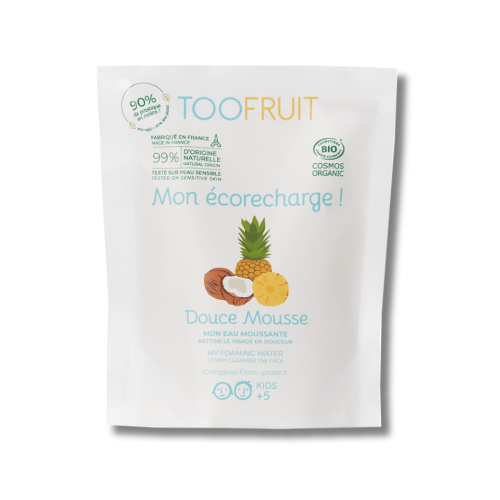 Пенка для умывания "Ананас и кокос" рефил - Toofruit Gentle Foam Coco Pineapple Refill фото