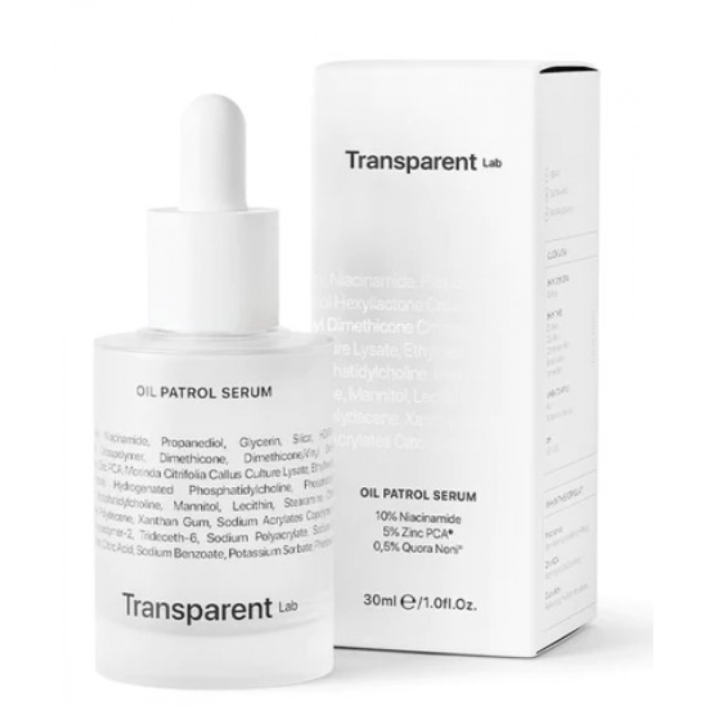 Матирующая сыворотка - Transparent Lab Oil Patrol Serum - Фото 1