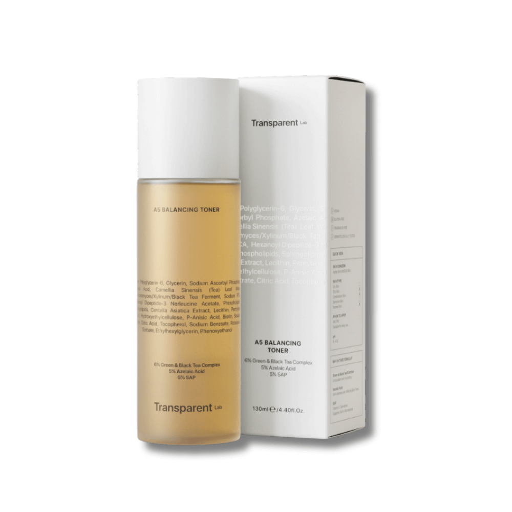 Балансуючий тонер з антиоксидантною та очищувальною дією - Transparent Lab A5 Balancing Toner - Фото 1