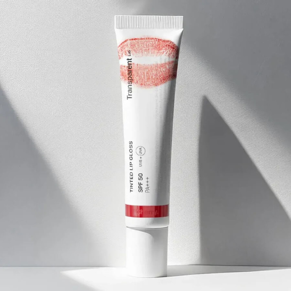 Бальзам для губ з SPF 50 кольору вишня - Transparent Lab Lip Gloss Cherry SPF 50 фото 4