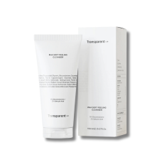 Очищающее средство для лица с эффектом пилинга - Transparent Lab PHA Soft Peeling Cleanser