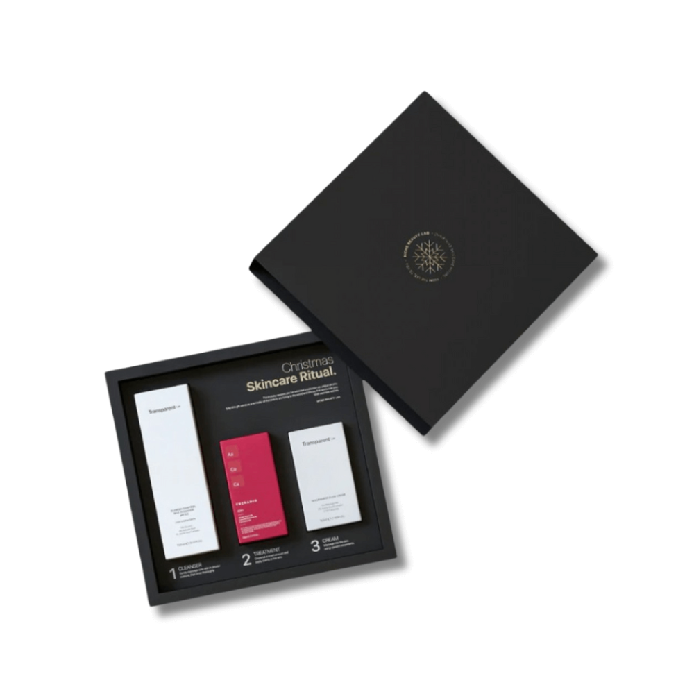 Подарунковий набір для ідеального тону шкіри обличчя - Transparent Lab and Theramid Blemish Buster Trio Set - Фото 1