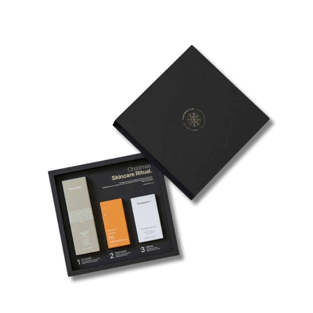 Подарунковий набір для сяяння шкіри обличчя - Transparent Lab and Theramid Holiday Glow Ritual Set - Фото 1