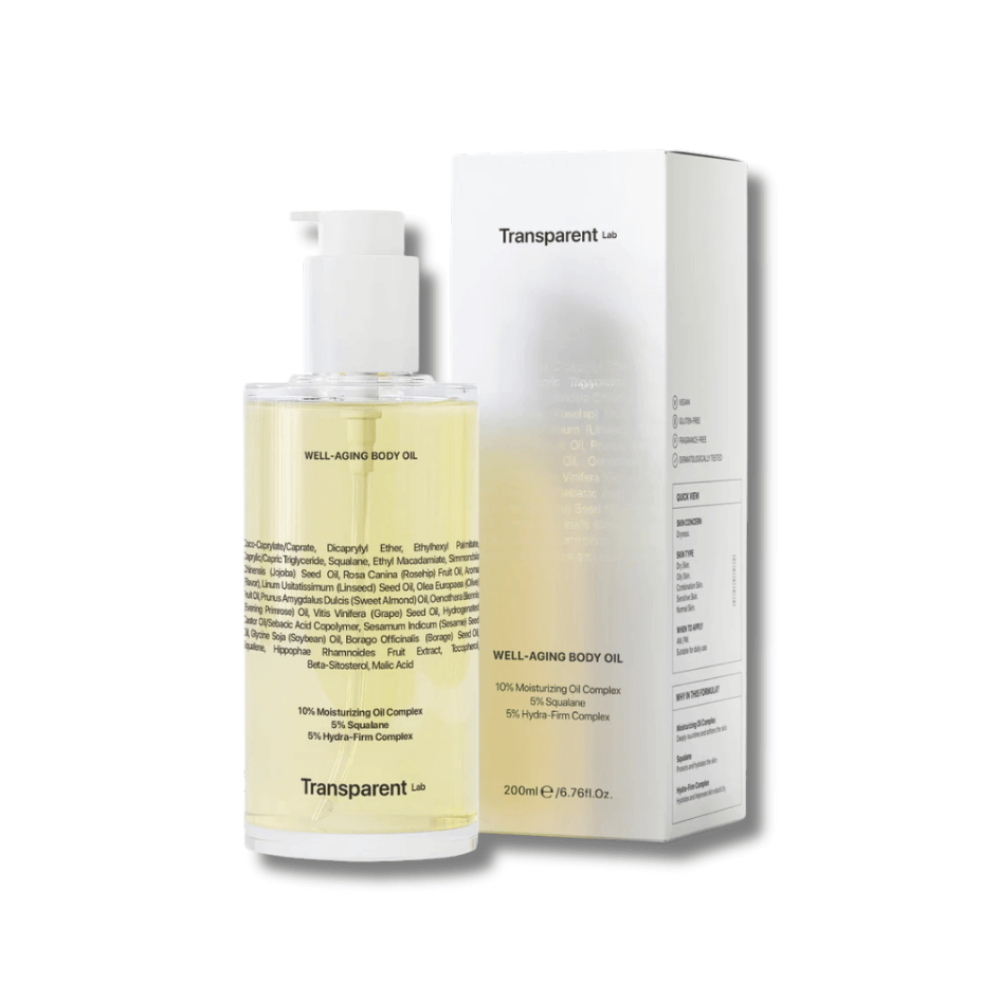Регенеруюча олія для тіла - Transparent Lab Well-Aging Body Oil - Фото 1
