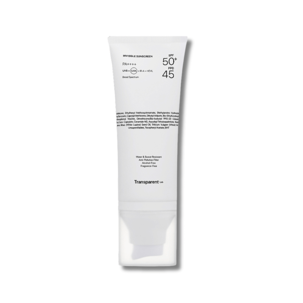 Сонцезахисний крем для обличчя - Transparent Lab Invisible Sunscreen SPF50+ - Фото 1