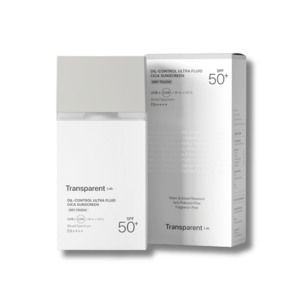 Сонцезахисний крем із центелою для контролю жирності шкіри - Transparent Lab Oil-Control Ultra Fluid Cica Sunscreen - Фото 1