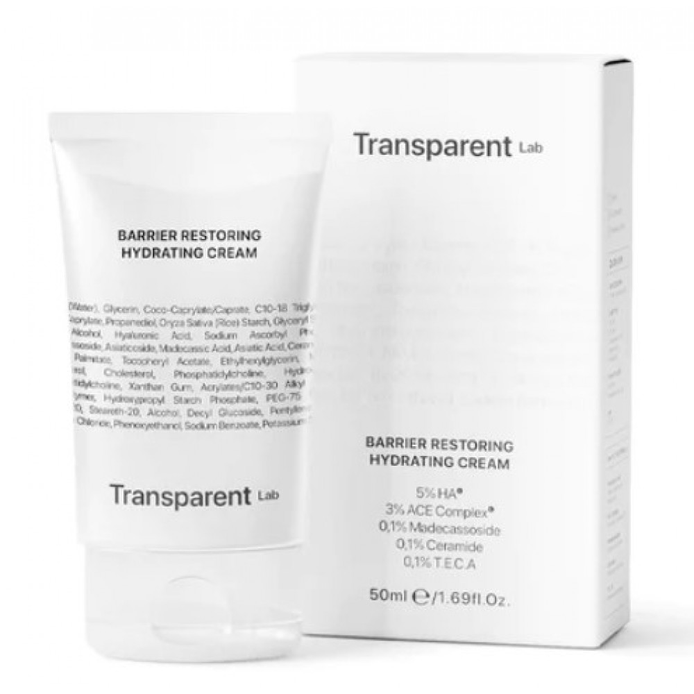 Ультразволожуючий крем - Transparent Lab Barrier Restoring Hydrating Cream - Фото 1