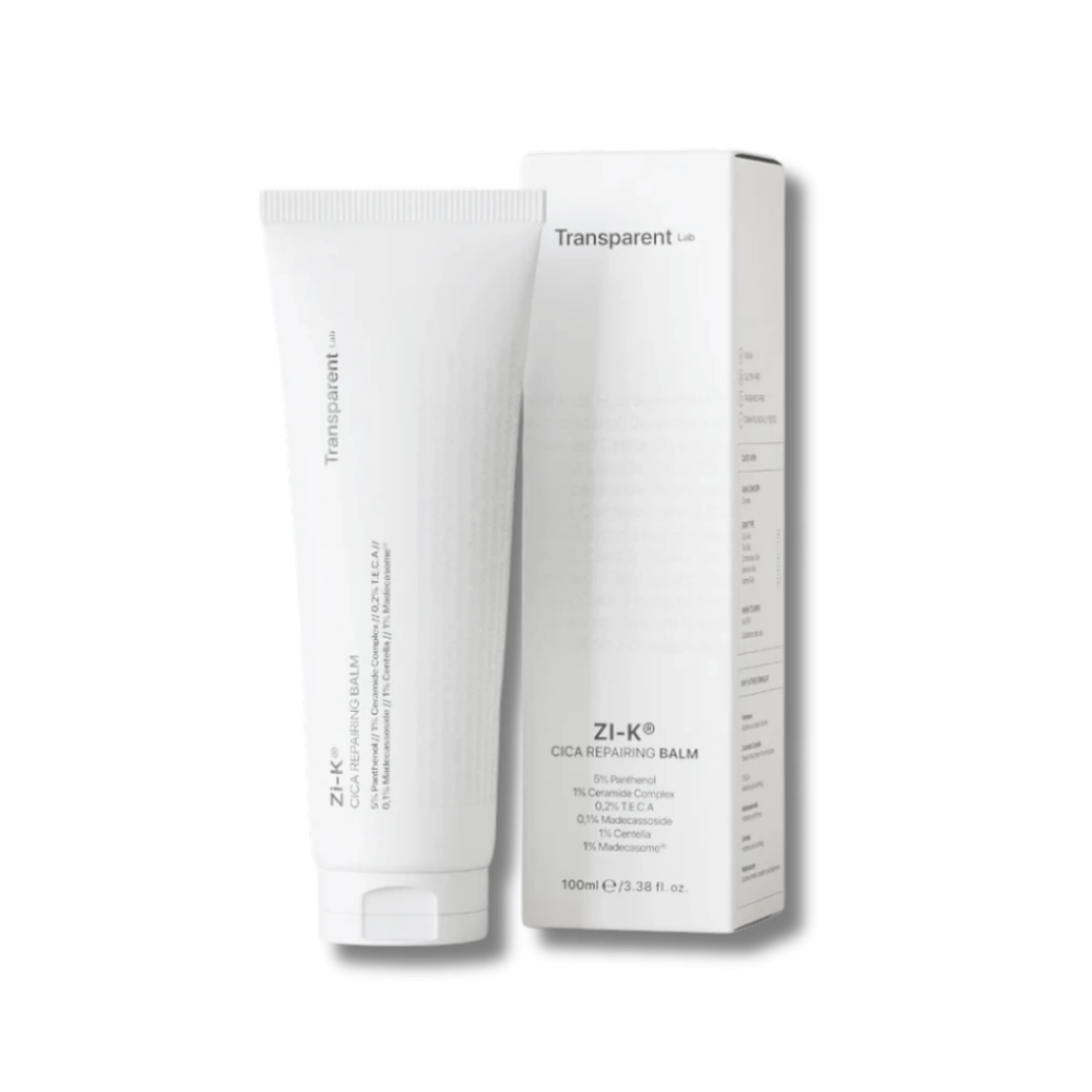 Відновлюючий бальзам для обличчя з екстрактом центели - Transparent Lab ZI-K® Cica Repairing Balm - Фото 1