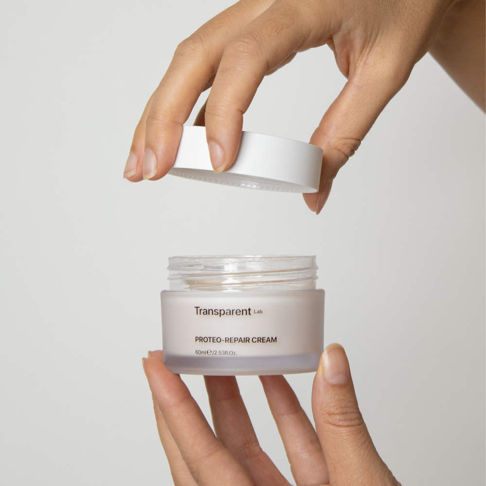 Зволожуючий антивіковий крем для зміцнення шкіри обличчя - Transparent Lab Proteo-Repair Cream фото 4