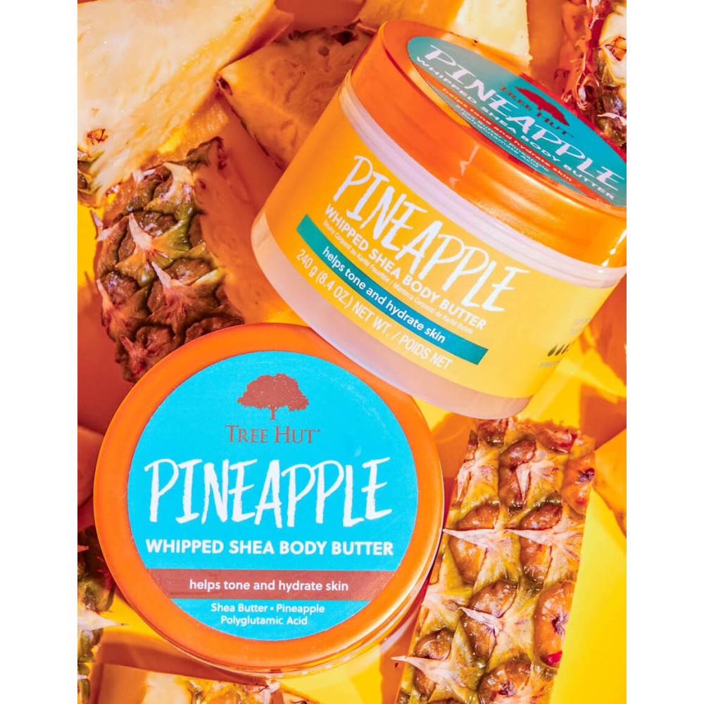 Баттер для тела "Ананас" - Tree Hut Whipped Shea Body Butter Pineapple  фото 3