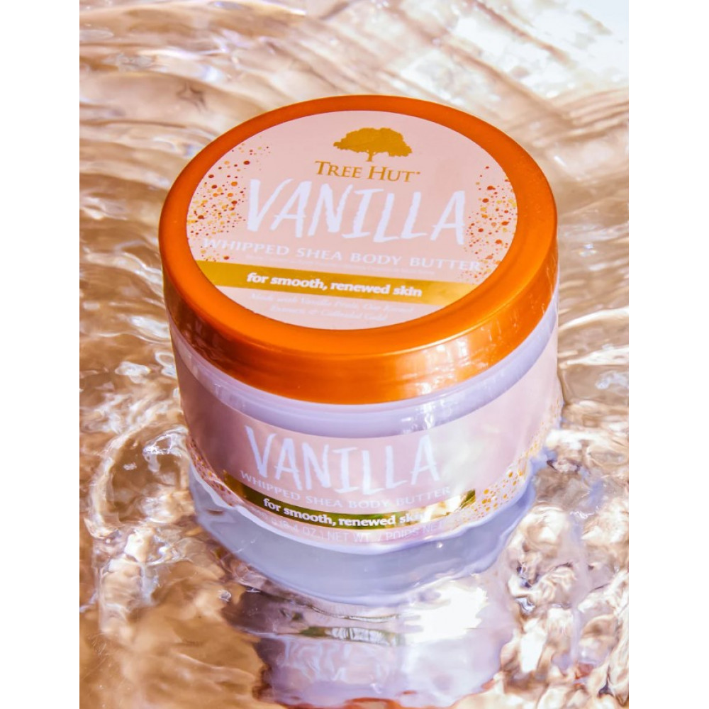 Баттер для тіла - Tree Hut Vanilla Whipped Body Butter фото 4