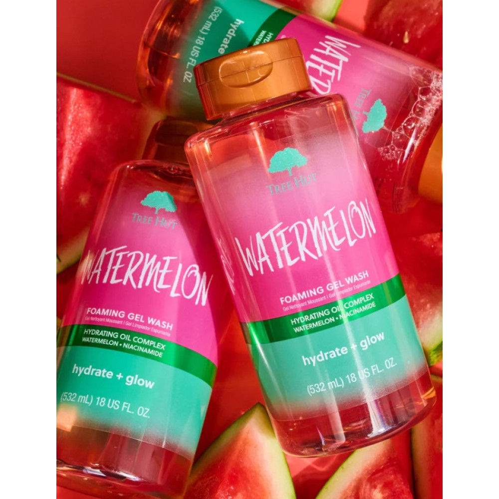 Гель для душа - Tree Hut Watermelon Foaming Gel Wash фото 3