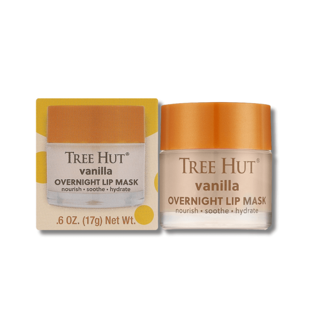 Нічна маска для губ - Tree Hut Vanilla Overnight Lip Mask - Фото 1