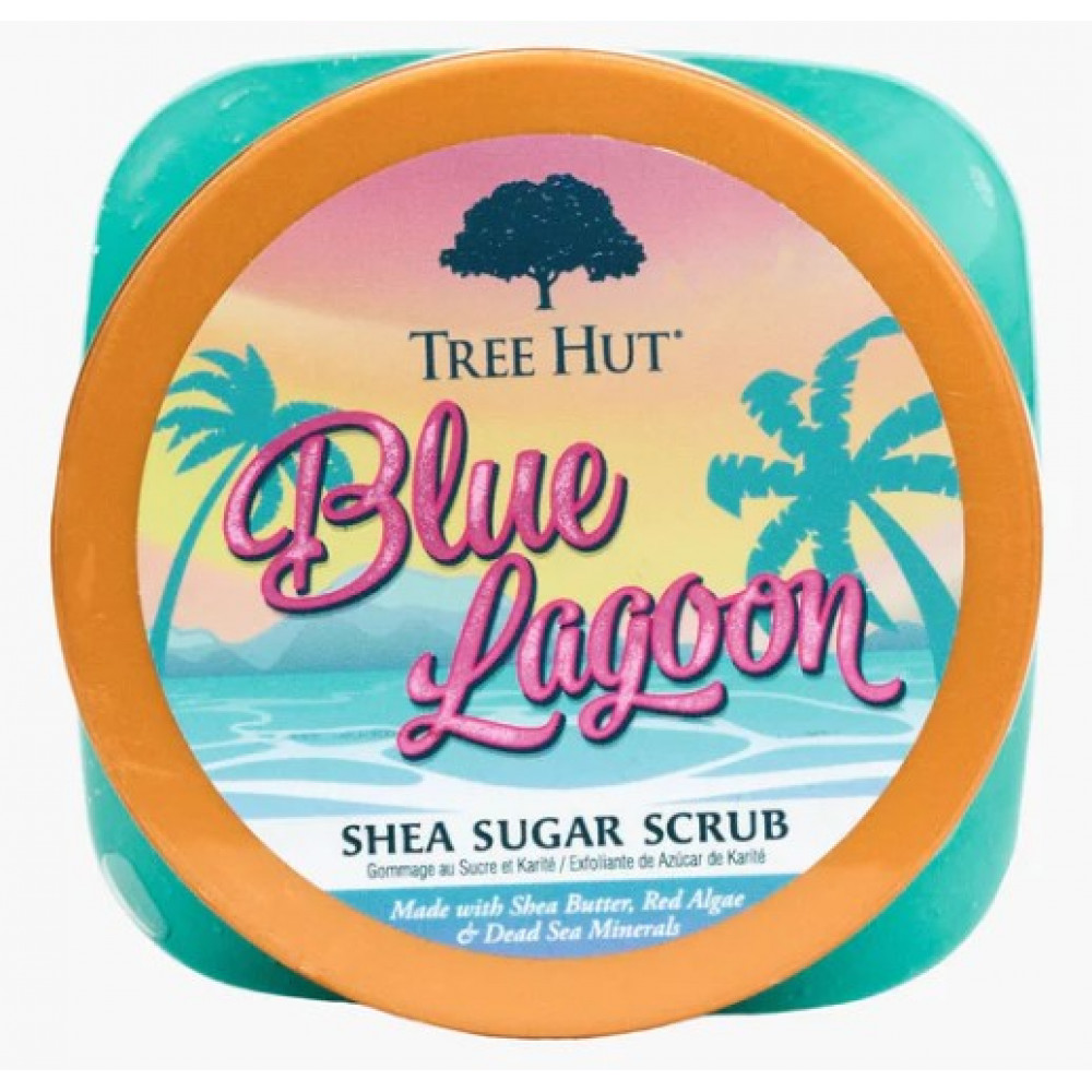 Скраб для тела - Tree Hut Blue Lagoon Sugar Scrub фото 4