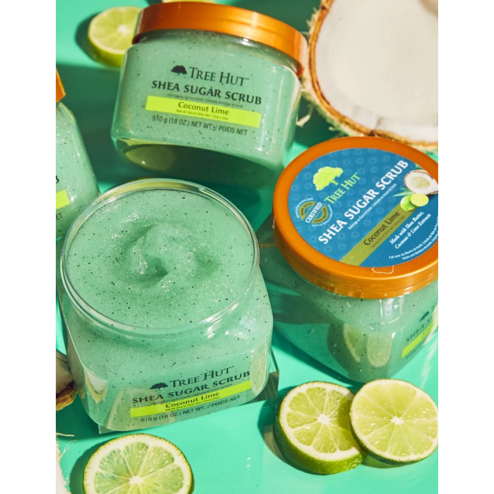 Скраб для тела - Tree Hut Coconut Lime Sugar Scrub фото 4