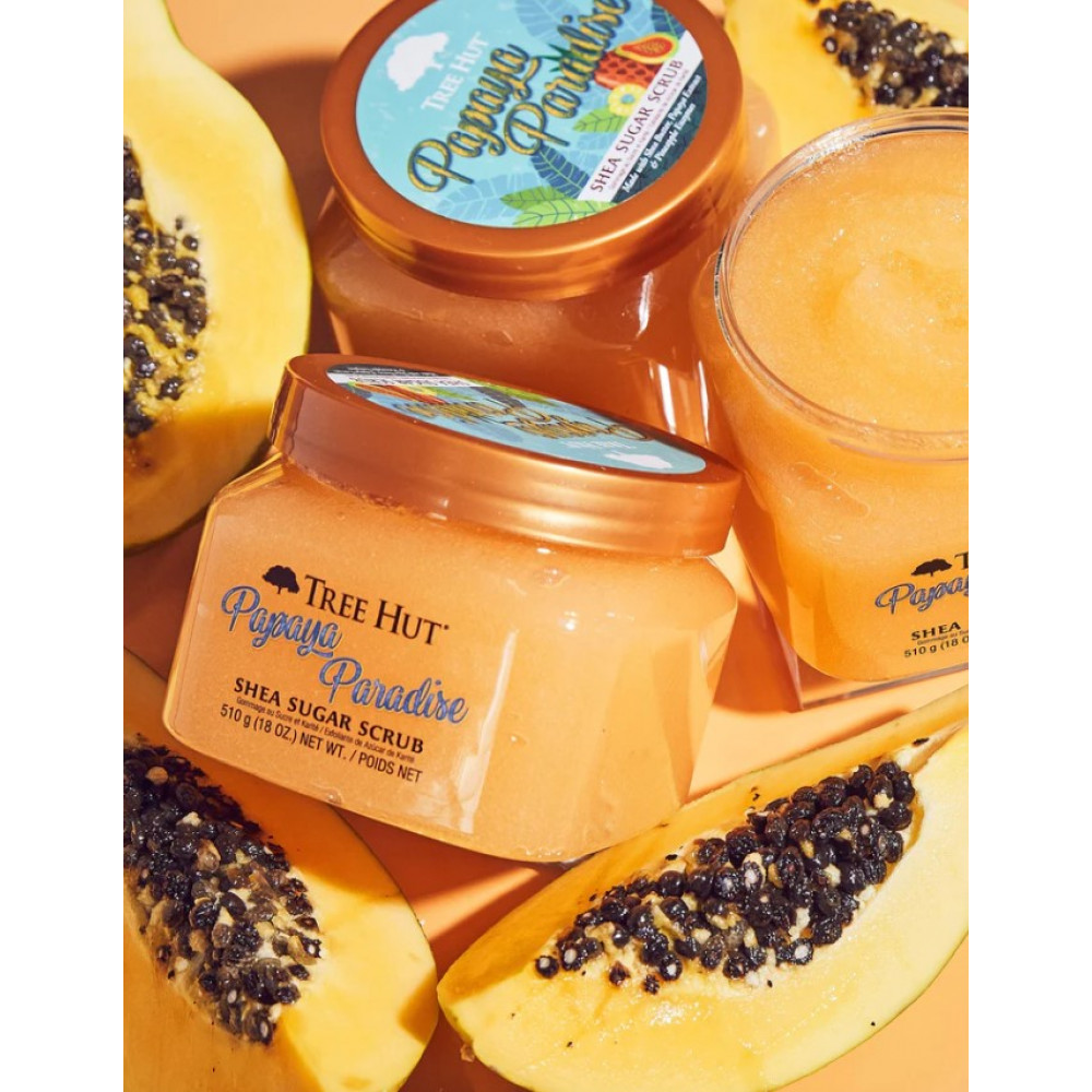 Скраб для тела - Tree Hut Papaya Paradise Sugar Scrub	 фото 3