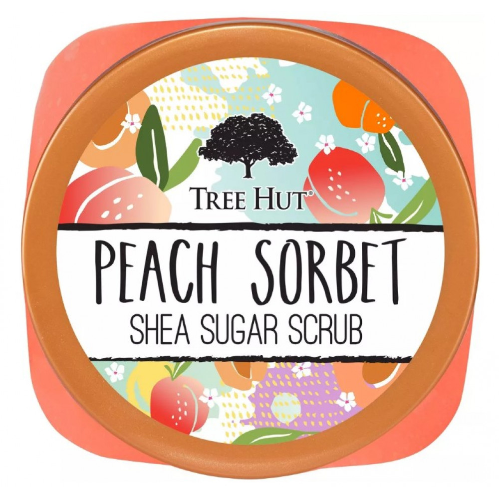 Скраб для тела - Tree Hut Peach Sorbet Sugar Scrub фото 2