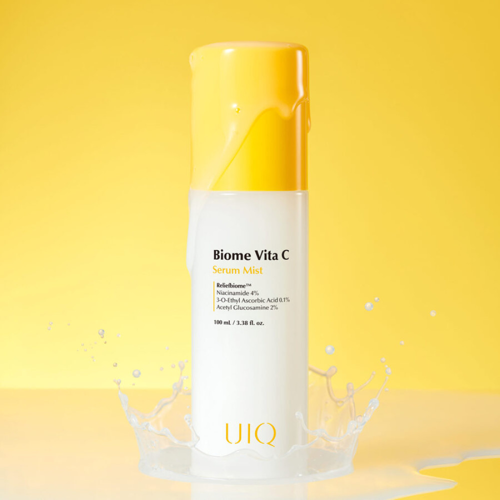 Освітлювальна спрей-сироватка - UIQ Biome Vita C Serum Mist фото 3