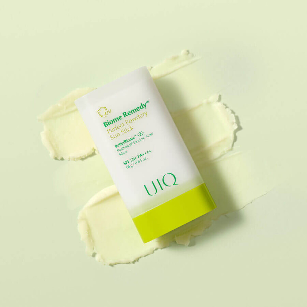Сонцезахисний стік - UIQ Biome Remedy Perfect Powdery Sun Stick  SPF 50+ PA++++ фото 3