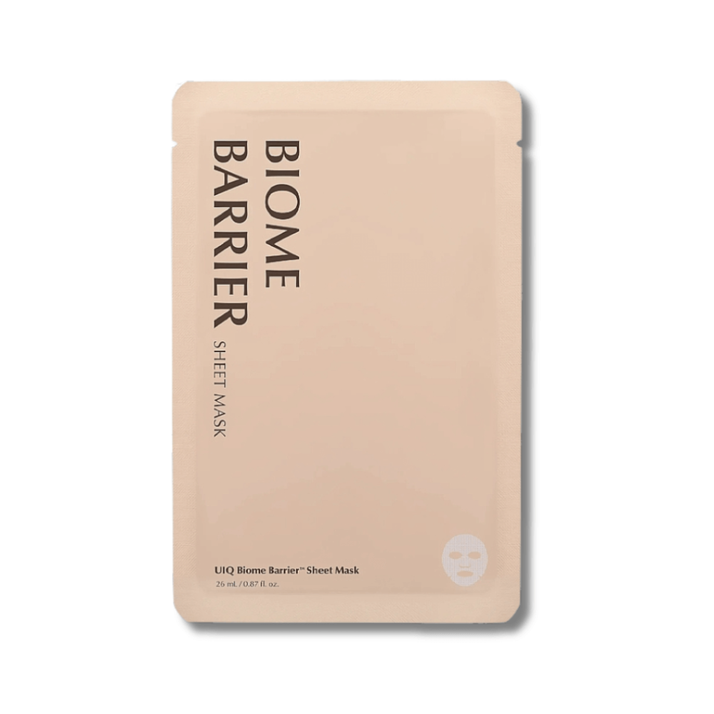 Увлажняющая тканевая маска - UIQ Biome Barrier Sheet Mask - Фото 1