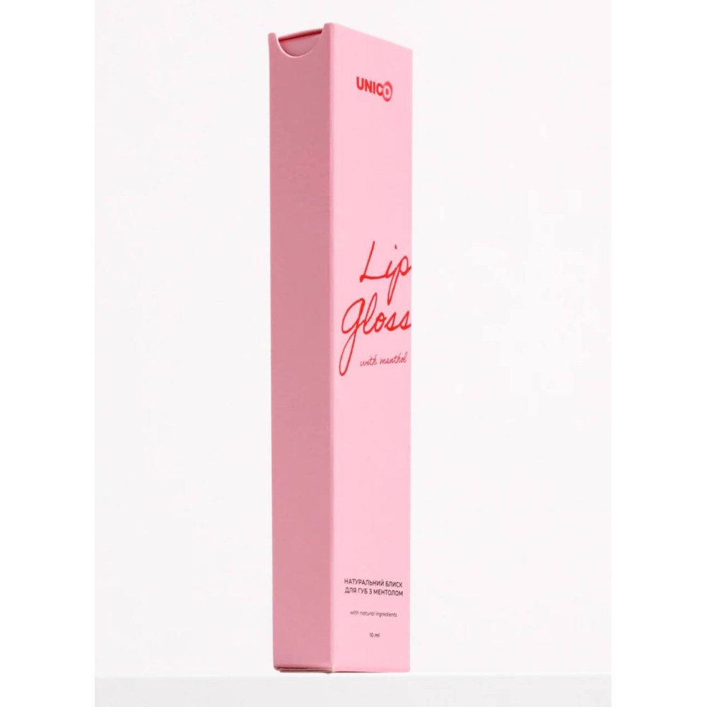 Блиск для губ - UNICO Lip Gloss With Menthol фото 2