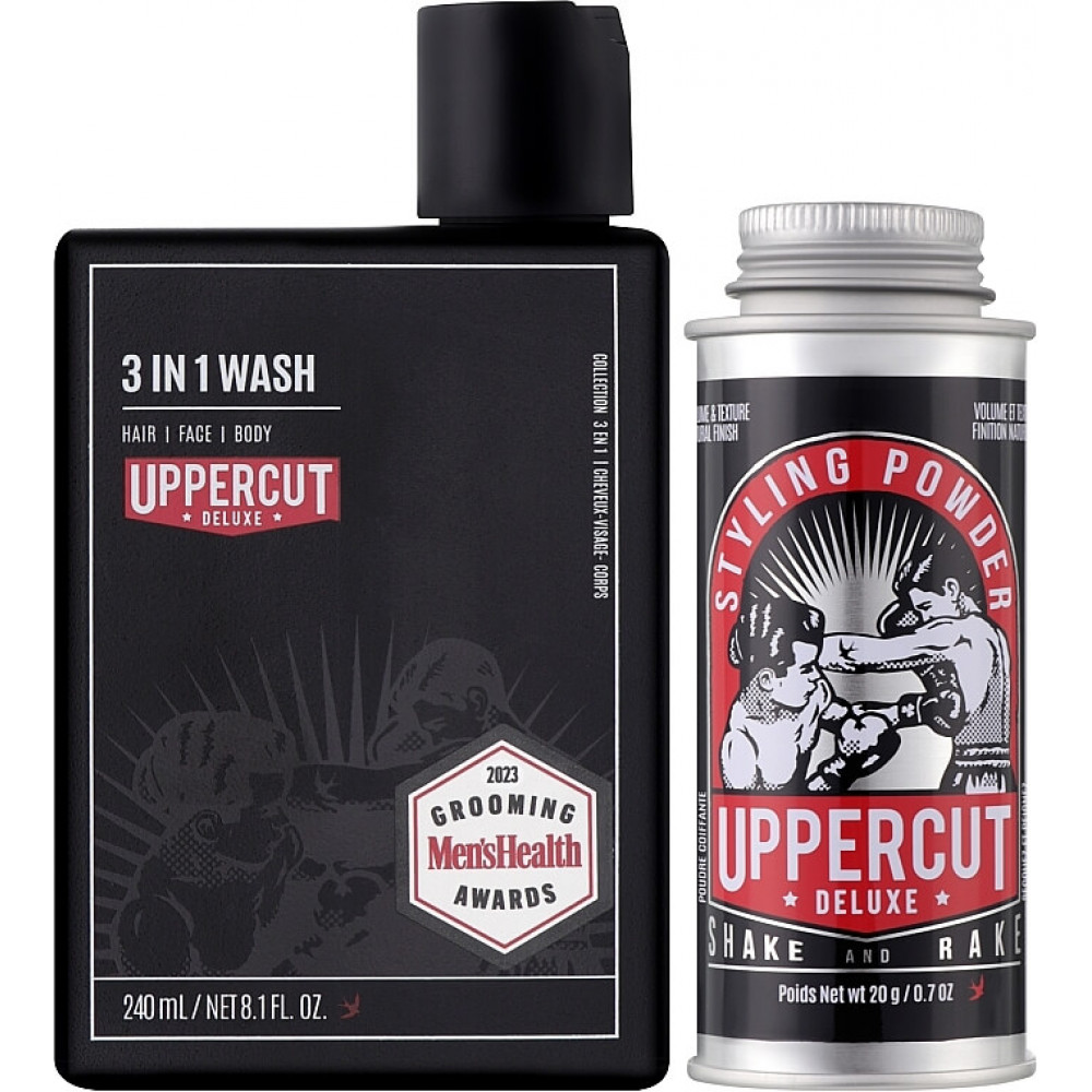 Подарунковий набір - Uppercut Styling & 3 in 1 Wash duo Styling Powder фото 2
