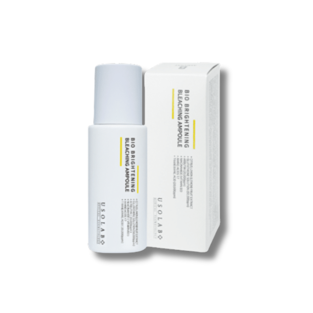 Антиоксидантна, освітлююча та омолоджуюча сироватка - Usolab Bio Brightening Bleaching Ampoule - Фото 1