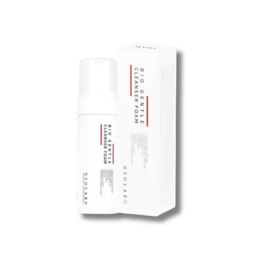 Делікатна пінка для вмивання - Usolab Bio Gentle Cleanser Foam - Фото 1