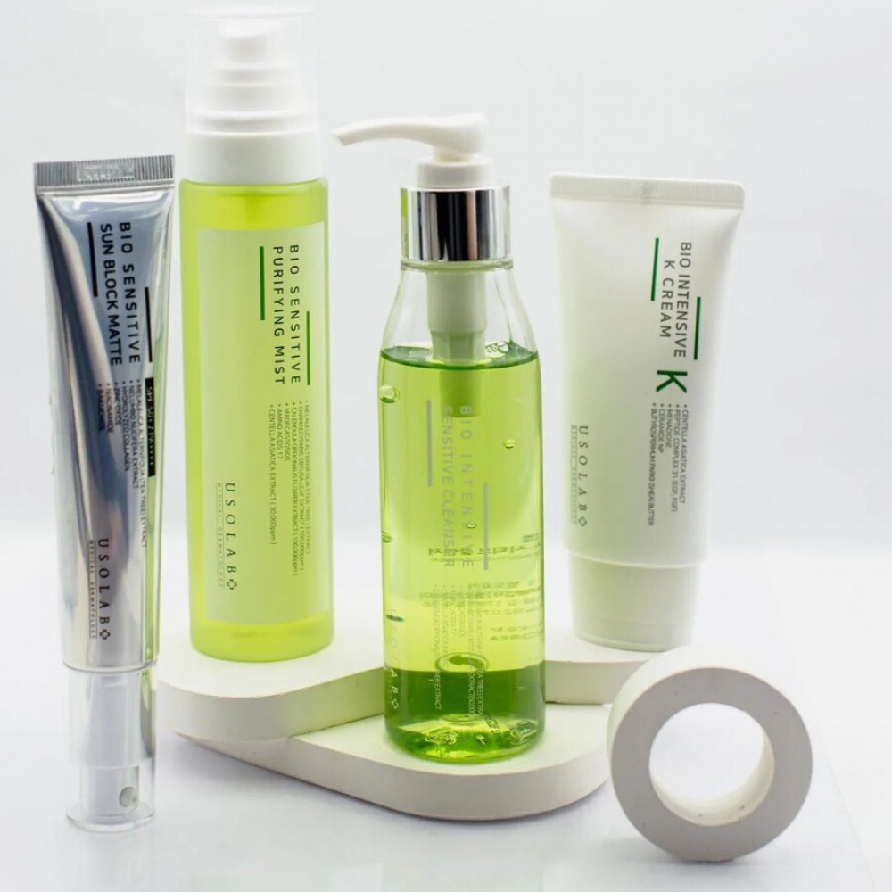 Гель для умывания чувствительной и проблемной кожи - Usolab Bio Intensive Sensitive Cleanser фото 3