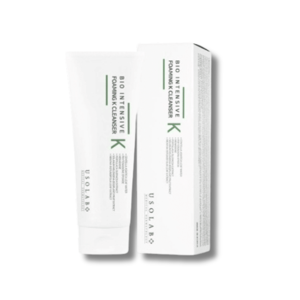 Нормалізуючий гель для вмивання - Usolab Bio Intensive Foaming K Cleanser - Фото 1